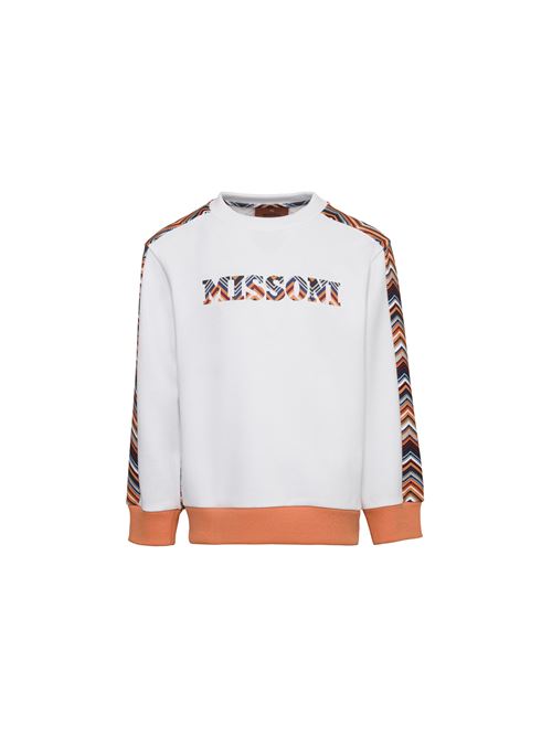 Felpa, bambino, logata. MISSONI | MV4P40 Z0081100MC